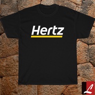 Summer new Hertz Car Rental Logo T-Shirt fashion men tee