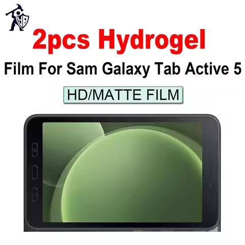 2pcs HD Tablet Film For Samsung Galaxy Tab Active 5 Screen Protector 8.0" Clear Matte Hydrogel Film 