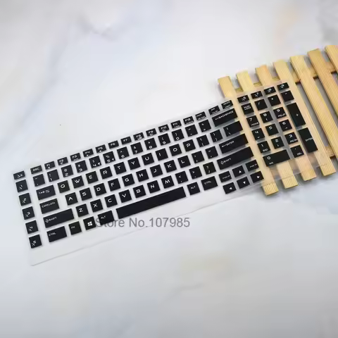 Silicone Laptop Keyboard Cover Skin Protector Film For Dell Alienware AREA-51M AREA-51 17 R3 M17 M15