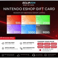 ⁠[FAST] Nintendo Switch eShop Gift Card Japan (JP) Yen Code Tambah Nilai Murah⁠