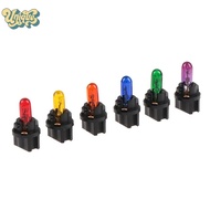 (Unique) 10PCS T5.5 Led Bulb W1.2WCar Interior Lights Dashboard Heating Indicator Wedge Auto Instrum
