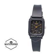 [Watchspree] [K] Casio Classic Analog Black Resin Band Watch LQ142-1E LQ-142-1E