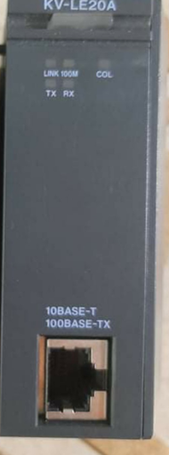 KEYENCE  KV-LE21V   KV-LE20V  ยูนิต Ethernet  สภาพใช้งาน 95%