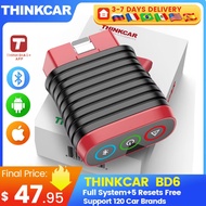 THINKCAR BD6 obd2 Scanner Bluetooth, Wireless All System Diagnostic Tool for iOS&Android, 5 Resets L