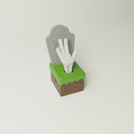 Bone Ghost Clicker - Desk Toy - Fidget