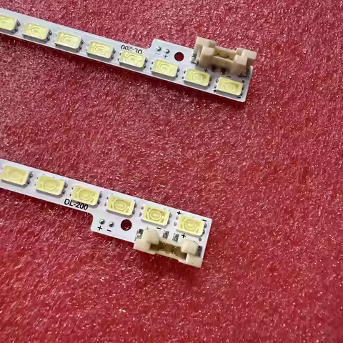 2pcs/set LED strip For Samsung UN46D5500 UN46D5500RG UE46D5700 UE46D6100 UE46D6300 UE46D5000 UE46D60