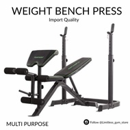 Weight Home Gym Bench Press - Alat Angkat Beban Olahraga Fitness
