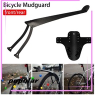 POPULAR 1Pcs Bicycle Fenders, Rear Front MTB Bike Mudguard, Portable Black Foldable Folding Cycling Accessories Mud Guard BMX DH and Gravel