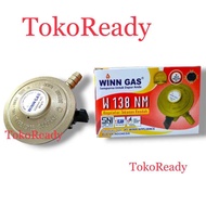 Original Winn Gas Regulator LPG Double Lock Tekanan Rendah W900 Meter