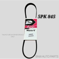 5PK845 GATES FAN BELT VBELT 5PK 845
