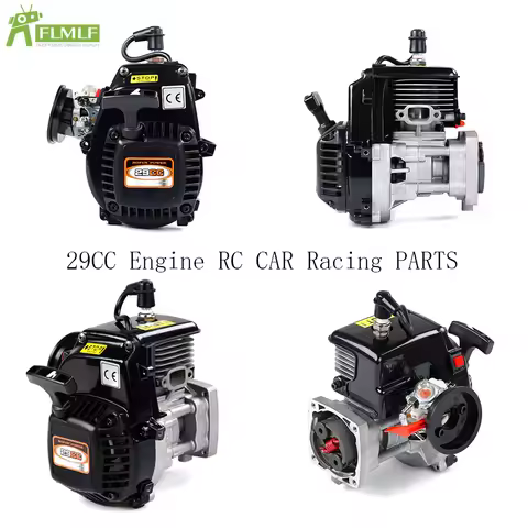 R290 29cc 2T 4 Bolt Gasoline Engine Fit for 1/5 HPI Rofun Rovan KM Baja 5B 5T 5SC LOSI 5ive T DBXL F
