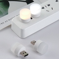 USB Plug Mini Night Lamp Bulb Warm White Computer Laptop Mobile Powerbank Charging Portable