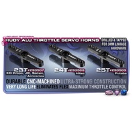 HUDY ALU THROTTLE SERVO HORN - 2-HOLE M3 - 25T-V2/24T/23T