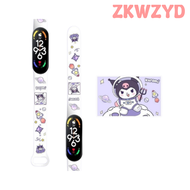 ZKWZYD สมาร์ทวอทช์6/7,สมาร์ทวอทช์การ์ตูน Kuromi Armbänder Für Xiao Mi Armbäd Mi Band 3/4/5/Allgemeine NCF-Version