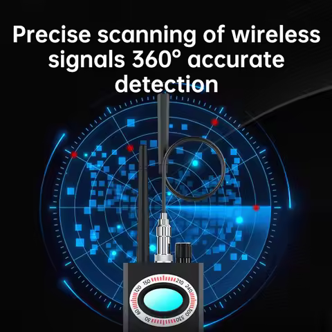 Hidden Spy Camera Detector K68S GPS Detects Finder Anti Spy Gadgets Bluetooth Wireless Signal Bug De
