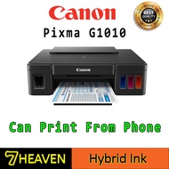 Canon Pixma G1010 Single Function Refillable Color Ink Printer with hybrid Ink OTG Printer Print dar