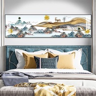 Home Painting Manufacturer b103-12 Crystal Wholesale Chinese Luxury Bedside Landscape Hotel Hotel La