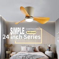 24 Inch Ceiling Fans With Lights Bedroom Intelligent Ceiling Fans With LED Lights Restaurant Inverter Ceiling