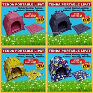 TENDA GPSS- Cat Dog Rabbit Tent FREE PILLOW 42x42x44 Dog Tent Rabbit Tent Cat Bed Cat Swing Hamster 