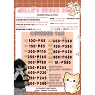 ROBUX Sticker Covered Tax ( Not a Code)