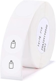 Label Maker Tape for NIIMBOT D11/D110/D101 Printer, 1 Roll (210Pcs in Total) D11 Thermal Sticker Lab