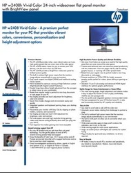 HP 24吋電腦螢幕 (可旋轉)Computer monitor HPw2408h