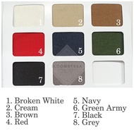 Plain Canvas Fabric Canvas Fabric Plain Color Canvas Fabric 0.5 Meter Canvas Fabric