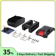 21V Li-Ion Battery Case Kit 10*18650 Battery Pack Accessories with Circuit Board for Power Tools Acc