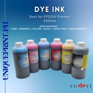 CUYI Dye Ink For Canon And Epson Printers 1000ml Dye Ink for Inkjet Printer