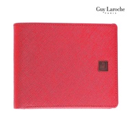 Guy Laroche กระเป๋าสตางค์พับสั้น มีลิ้นกลาง รุ่น MGW0322 - สีแดง