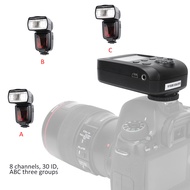 VISICO VC-818TX E-TTL 8-Channel Flash Trigger Wireless 2.4G Transmitter 1/8000s high- synchronizatio