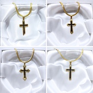 Cross Necklace Stainless Steel Jewelry kwintas necklace for women fashion pendants gold necklace