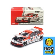 Pop Race PR64-212 Pandem Civic EG6 v1.5 Idemitsu Motion Infinte 1/64