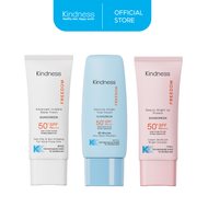 [เซ็ตกันแดด3สูตร] Kindness Freedom Sunscreen SPF 50+ PA++++ (สูตรบางเบา+สูตรกันน้ำ+สูตรผิวเนียนไบร์ท