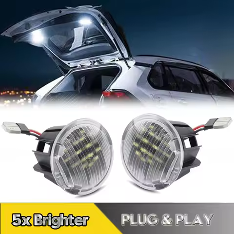White Cargo Trunk Lift Gate Led For Dodge Durango Jeep Commander Grand Cherokee Chrysler Pt Cruiser 