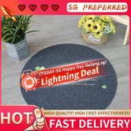 Computer Chair Floor Mat Carpet Bedroom and Household Bedroom Cushions Swivel Chair Floor Mat round 