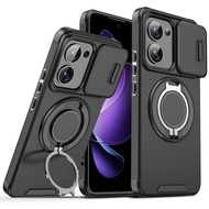 For Xiaomi Redmi A5 Case Redmi A5 4G Cover Redmi A5 173 Magnetic Ring Armor Slide Camera Lens Case M
