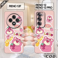 Oppo RENO 12 case _ oppo RENO 12F case _ oppo RENO 12 PRO case - flexible clear black silicone case