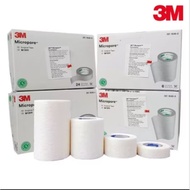 3M Micropore Tape 1 in 2.5cm x 9.1m 12 roll/box