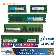 Micron Brand PC Laptop 4GB 8GB Memory DDR3 DDR3L DDR4 Desktop Notebook RAM 1333-3200MHz