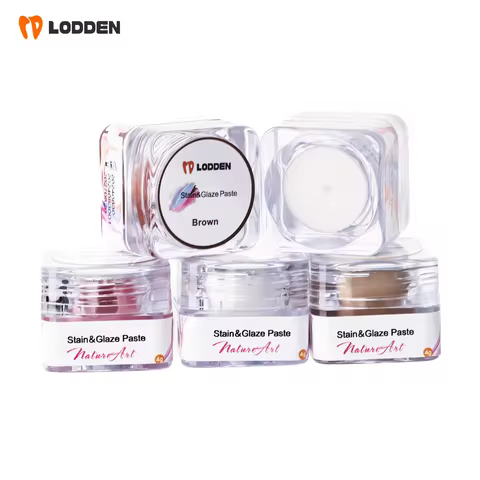 LODDEN Glazing & Staining Paste Dental Restoration Paste for all Ceramics Dental Lab Materials 4g/bo