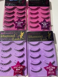 日本假眼睫毛 Diamond Lash eyelashes lolita cosplay drag queen makeup