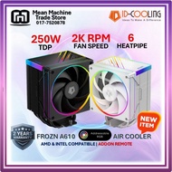 ID-COOLING FROZN A610 ARGB 250Ｗ TDP Air Tower Cooler For Intel & AMD Ryzen (Addon Remote Control)
