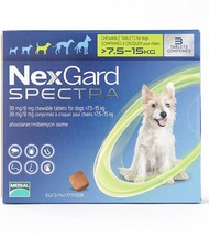 [EXPIRY 2022 FREE 3-5 working days POSTAL delivery] Nexgard Spectra for Medium Dogs weighing 7.5 - 1