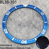 Seiko 7002 insert bezel biru flat bezel insertRing for Seiko skx007 skx009 skx011 38mm mod
