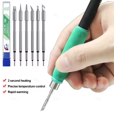 Soldering Iron Tips C210 C245 C115 Lead Free Heating Core Compatible JBC Sugon Aifen Aixun soldering