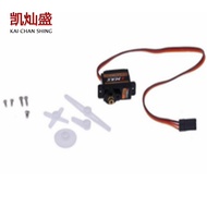 ES08MA II serba logam 12g/ 1.8kg/10saat mikro servo gear logam/ES08MA