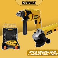 2in1 DeWALT Electric Hammer Drill + DeWALT Angle Grinder (A)