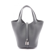 【二手】Hermes HERMES 手袋 Picotin Lock PM Ardoise Ardoise 其他 Picotin Lock PM Ardoise 女士未使用