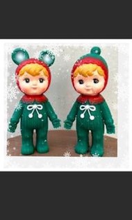 日本 クリスマスカラー　なかよし チャーミーちゃん X'mas Colour Charmy Chan 人形公仔一個 小熊耳朵或帽子  包順豐自取